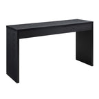 Convenience Concepts Northfield Console Table 48' - Modern Living Room Sofa Table, Contemporary Entryway Hall Table, Foyer Display Table, Black