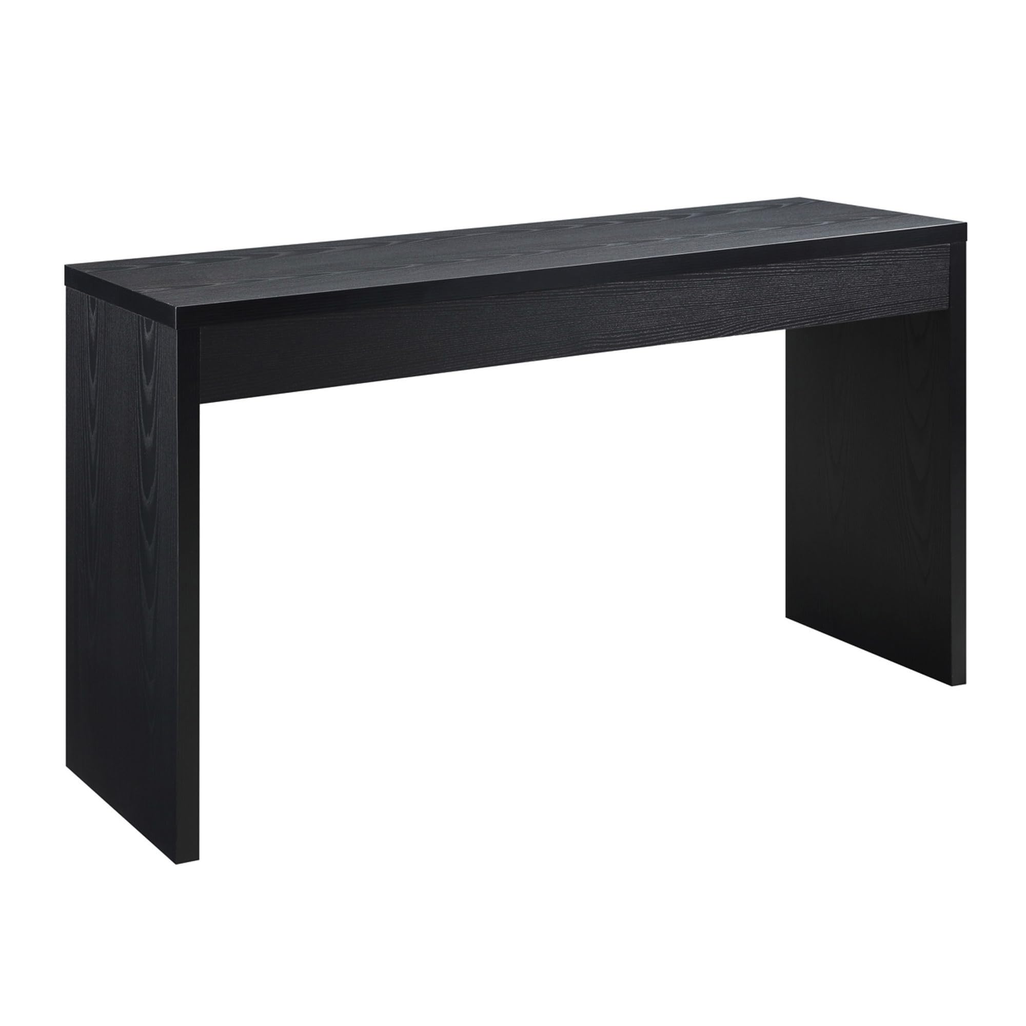 Convenience Concepts Northfield Console Table 48' - Modern Living Room Sofa Table, Contemporary Entryway Hall Table, Foyer Display Table, Black