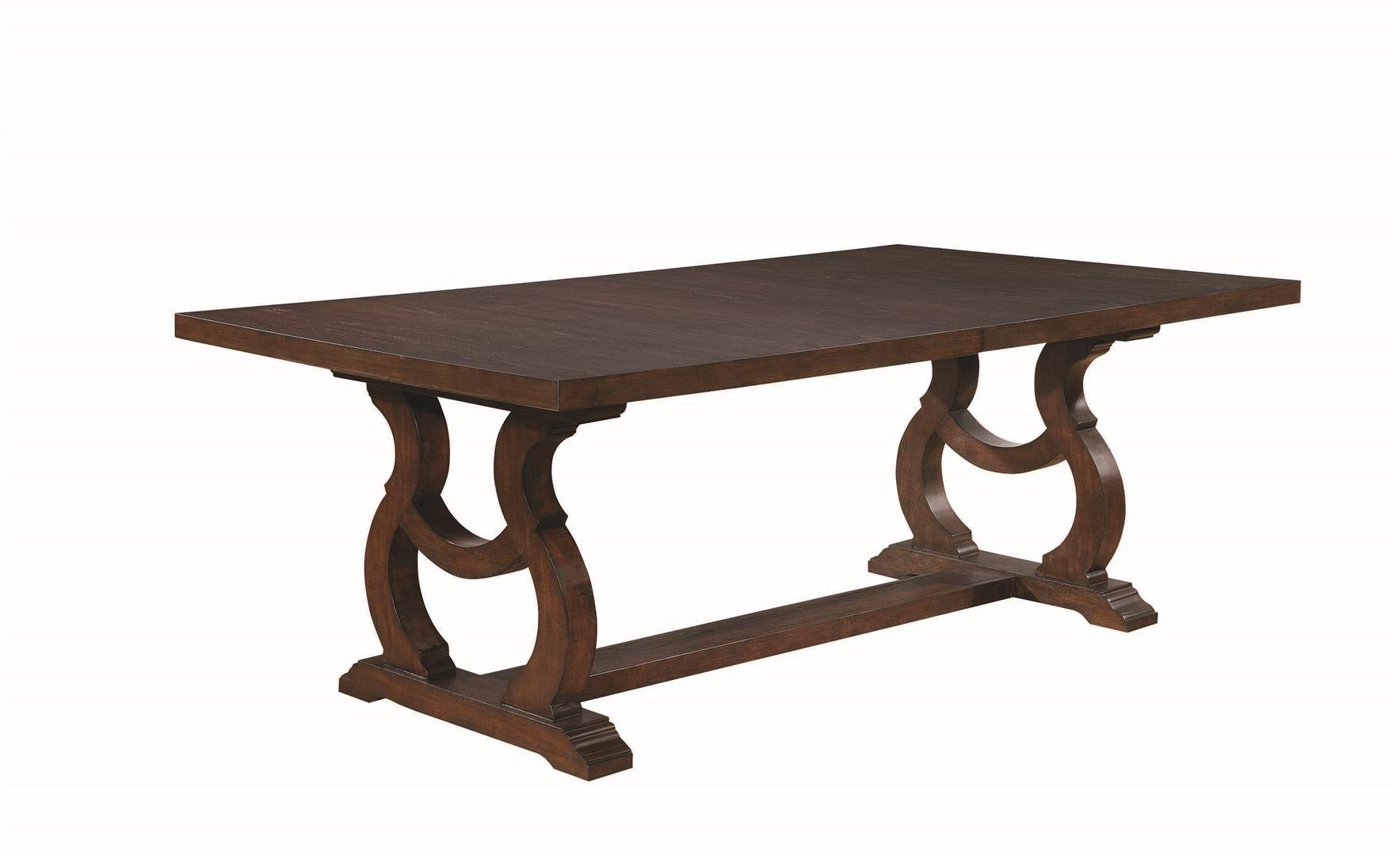 Coaster Furniture Glen Cove Dining Table Antique Java 110311