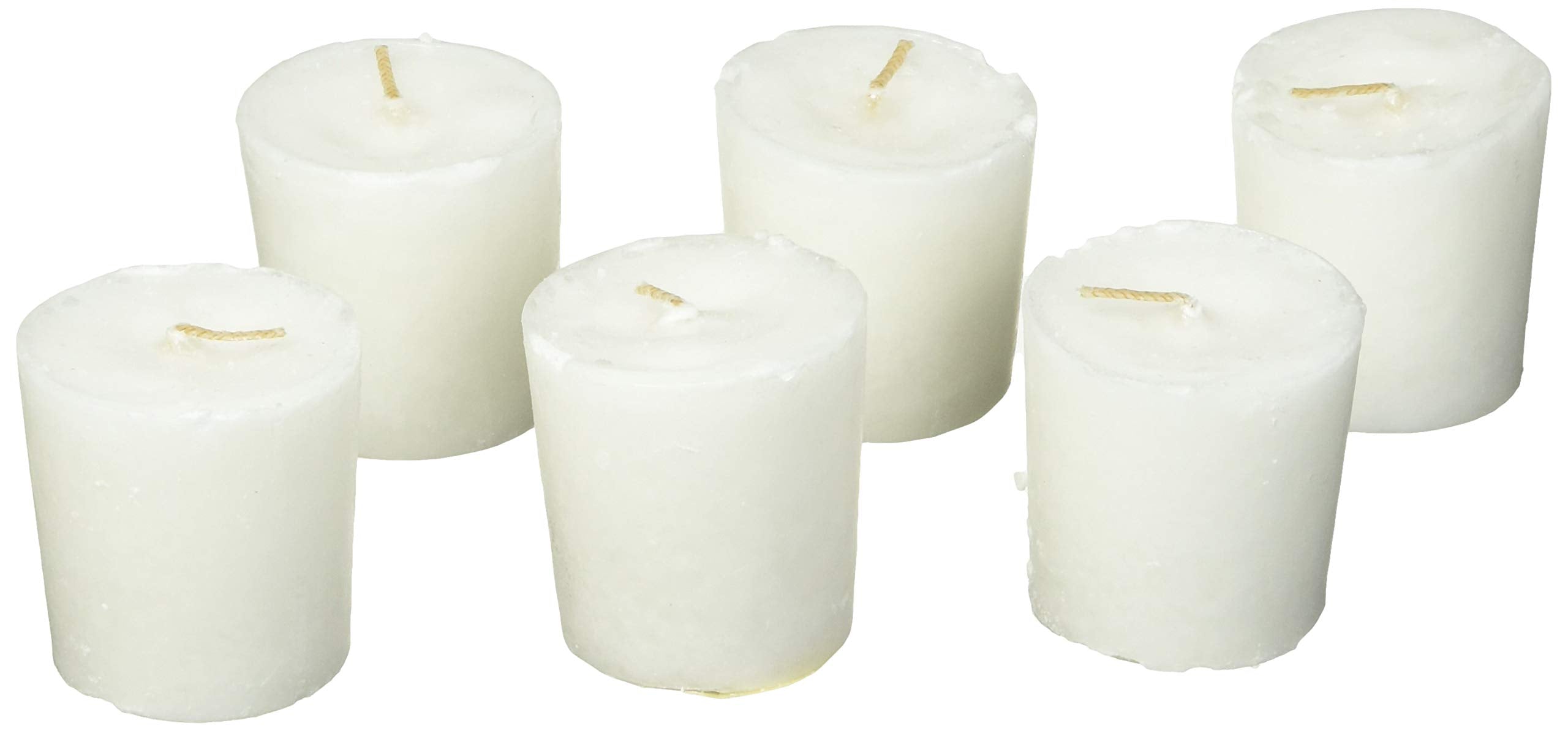 Aroma Naturals Votive Candles with White, Patchouli and Frankincense, Meditation, 6 Count