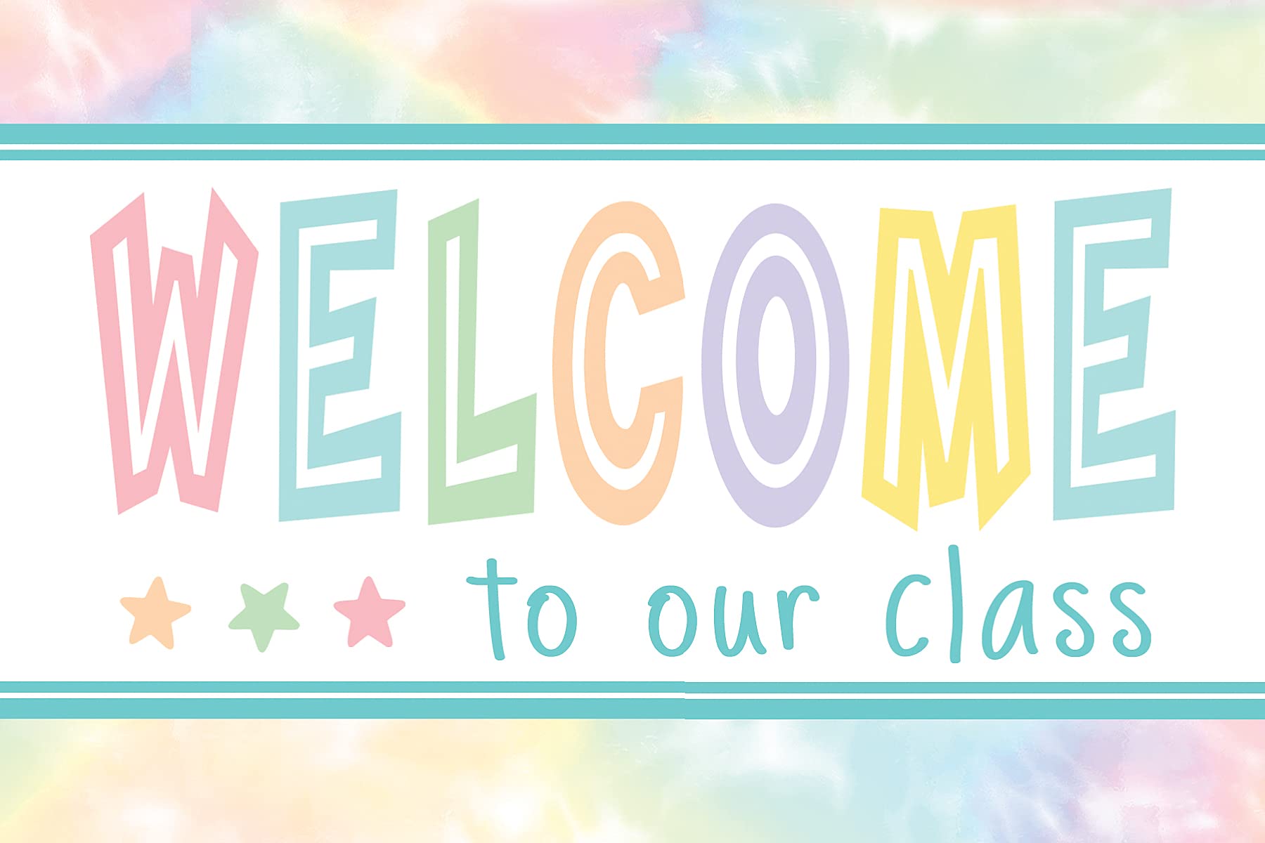 Pastel Pop Welcome Postcards