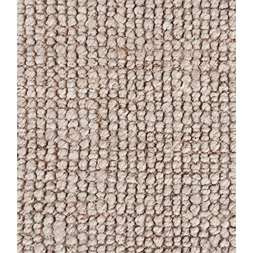 Kosas Home Anello 60 X 96 Jute Fabric & Seagrass Area Rug In Oatmeal Beige