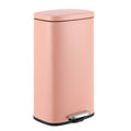 happimess HPM1011F Curtis 8-Gallon Step-Open Trash Can, Fingerprint Resistant, Modern, Minimalistic for Home, Kitchen, Laundry R