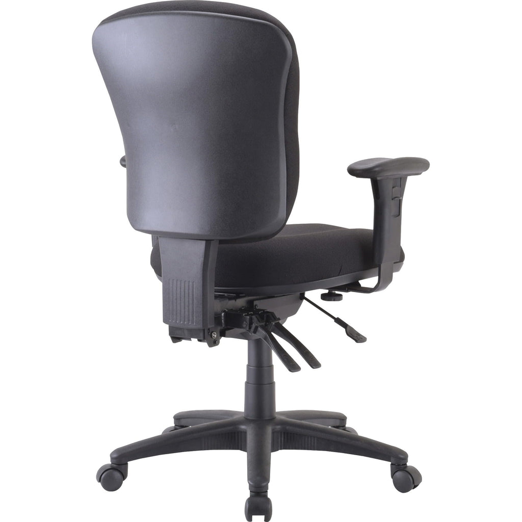 Lorell Accord Mid-Back Task Chair, Black