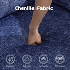 Convertible Floor Sofa Bed With Pillow Back Support Armrest