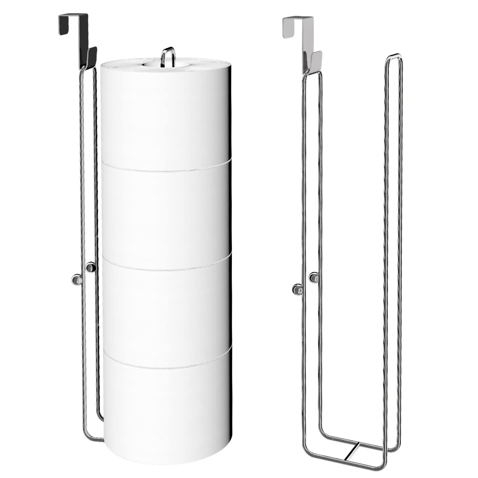 Conworld Toilet Paper Holder for 8 Roll Tissue, Over The Tank Toilet Paper Holder, Stainless Steel Rustproof Toilet Paper Storag