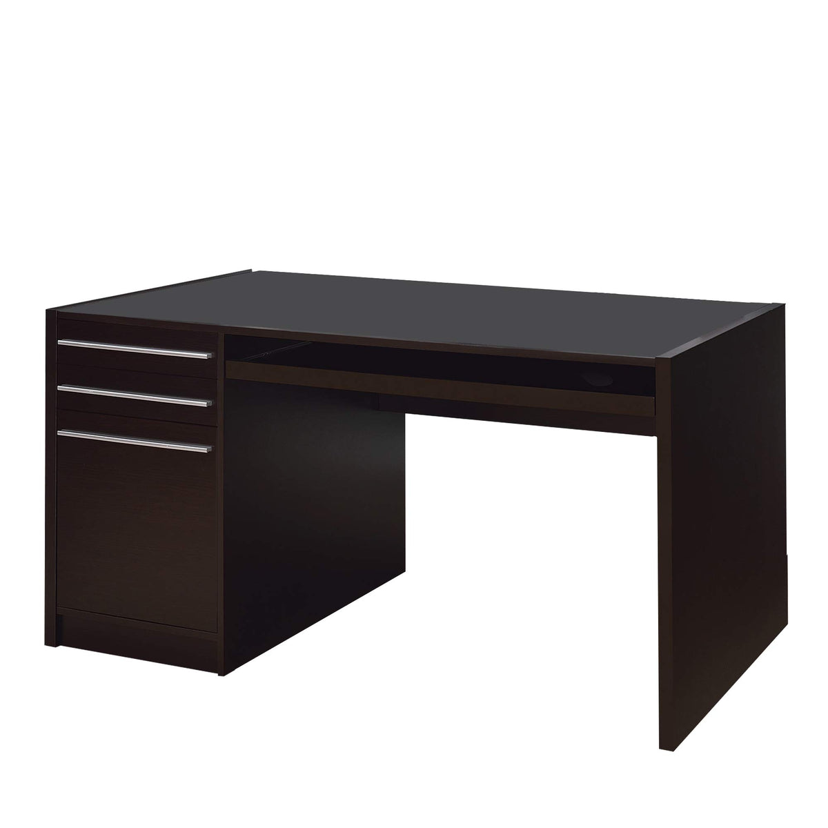 Benzara Office Desk Brown