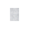SAFAVIEH Brentwood Collection Area Rug - 9' x 12', Light Grey & Ivory, Medallion Distressed Design, Non-Shedding & Easy Care, Id