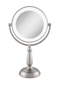 Zadro 11 Makeup Mirror with Lights and Magnification Dimmable Touch LED Lighted Makeup Mirror with Magnification (Large | 11 x 1