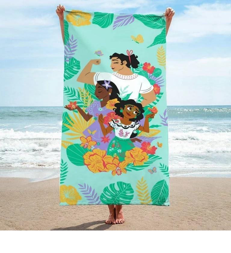 Tiqh Kids Quick Drying High Absorbent Lightweight Super Soft Bath Towel Wash Cloth (30X60 Inches) (Pattern 10)