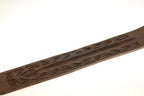 Incense Burner - Wooden Flat Carved Flower