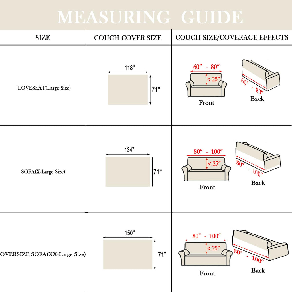 Handontime Beige Couch Covers For 3 Cushion Couch Sofa Cute Sofa Covers With White Daisy Lace Pet Couch Protector Thick Chenille Couch Cover For Dogs Sectional Sofa L Shape Futon Couch, 71' X150'
