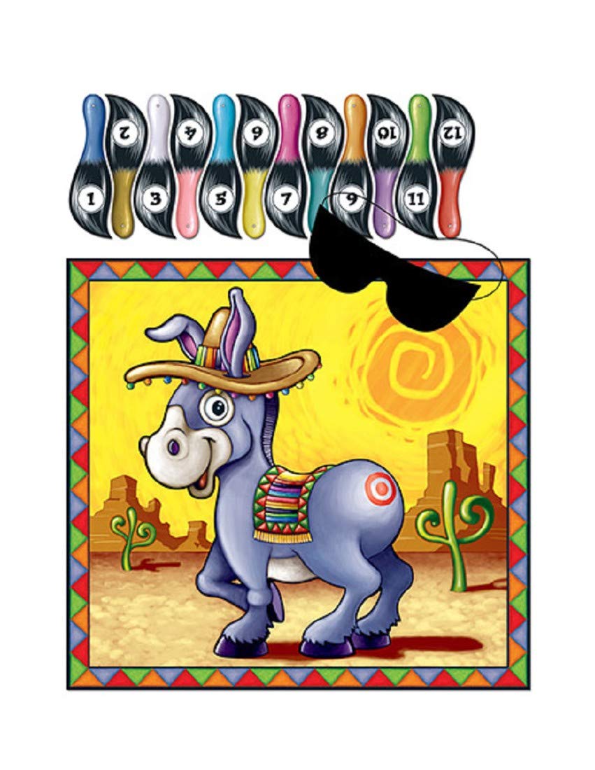 Donkey Game (mask & 12 Tails Included) Party Accessory (1 Count) (1/Pkg)