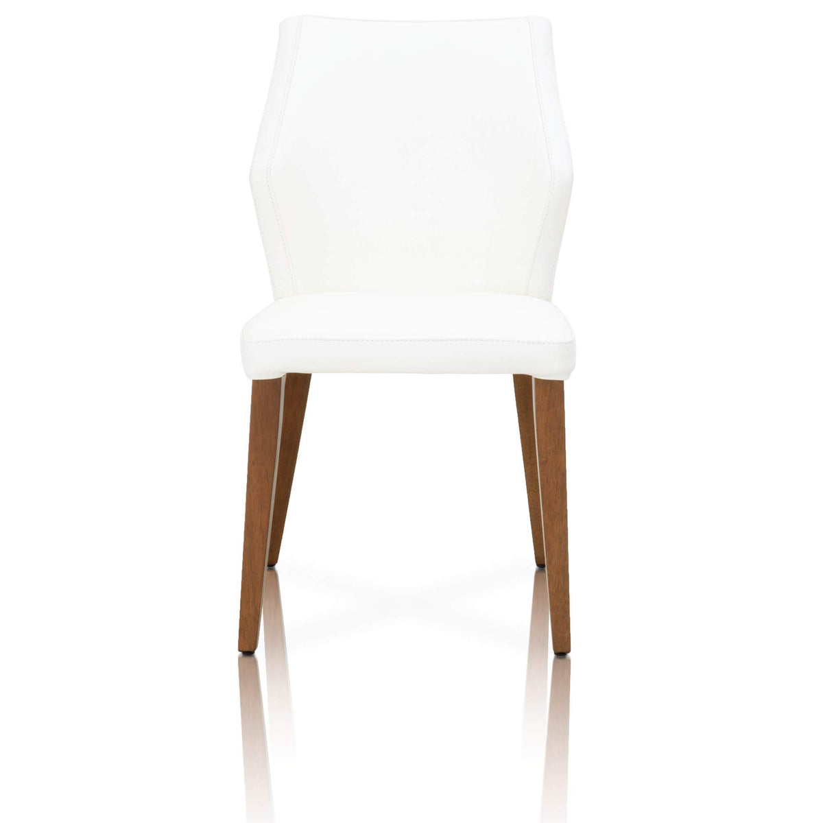 Star International Furniture Oslo Dining Chair Alabaster White, Walnut