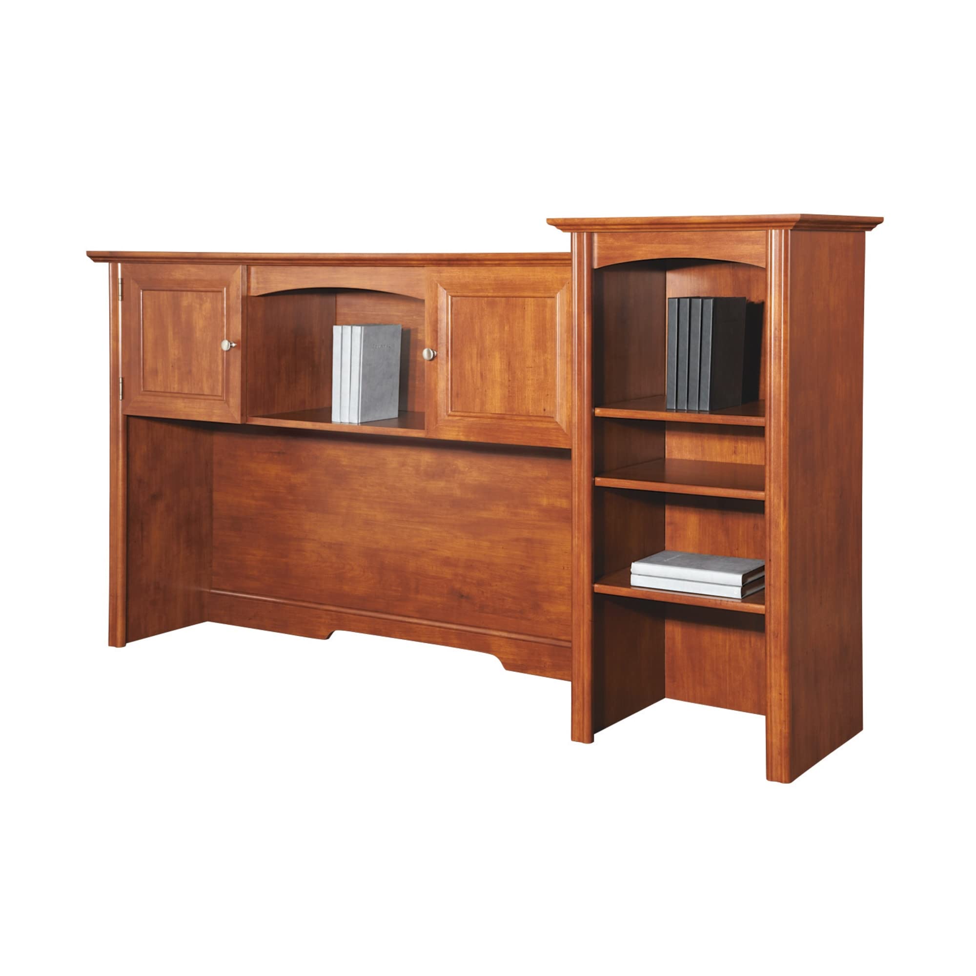 Realspace Broadstreet 65''W Hutch For U-Shaped Desk, Maple