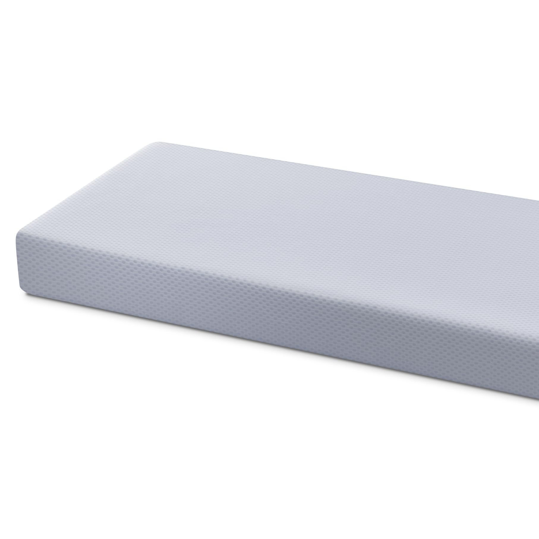 Simmons Kids Quiet Nights Breathable Baby Bed Crib Mattress and Toddler Mattress with Removable/Machine Washable Cover - GREENGU