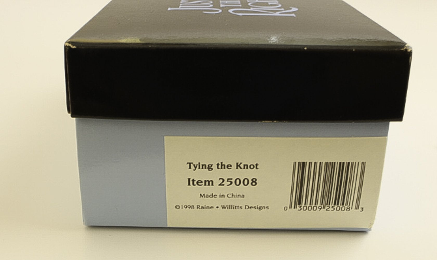 Just The Right Shoe Tying The Knot #25008 Mini Bridal Wedding Heel