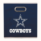 Franklin Sports Nfl Dallas Cowboys Collapsible Storage Bin Nfl Folding Cube Storage Container Fits Bin Organizers Fabric Nfl Tea