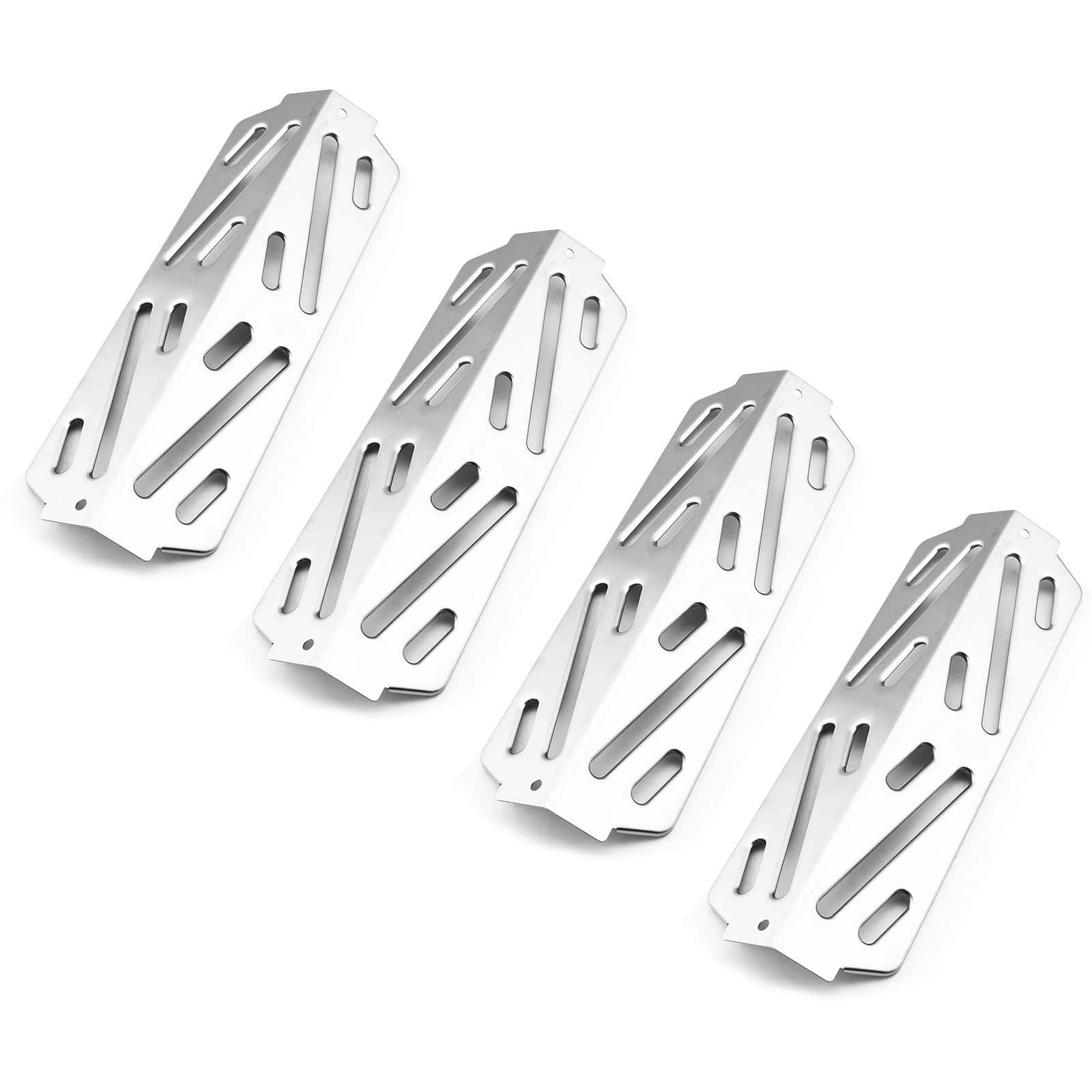 Qulimetal 66041 Heat Deflectors For Weber Genesis Gs4 Genesis Ii E-410, E-415, E-435, Genesis Ii Lx E-440 Series Gas Grills, Sta