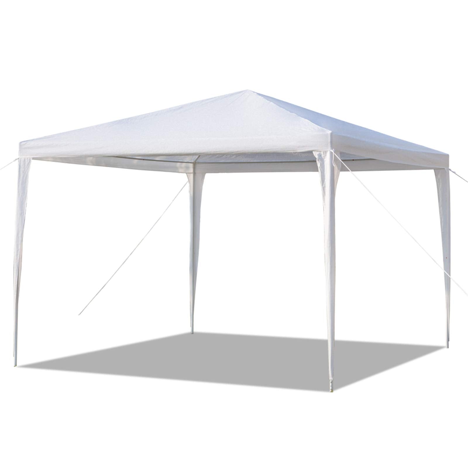 10' X 10' Outdoor Party Tent, Patio Canopy Tent Waterproof Gazebo Sun Shelter Wedding Tent Commercial Tent (10' X 10')