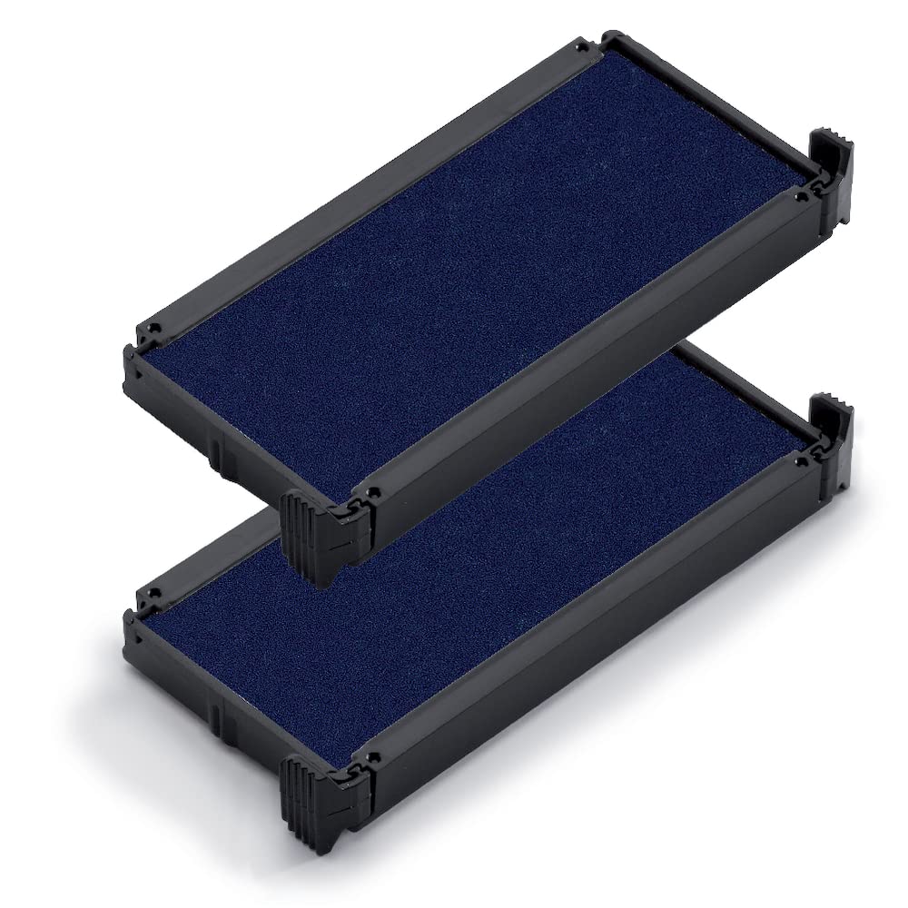 Trodat Replacement Ink Pads 6/4913 - Pack Of 2 - Blue Ink - For The Printy 4913, 4913 Typo And 4953