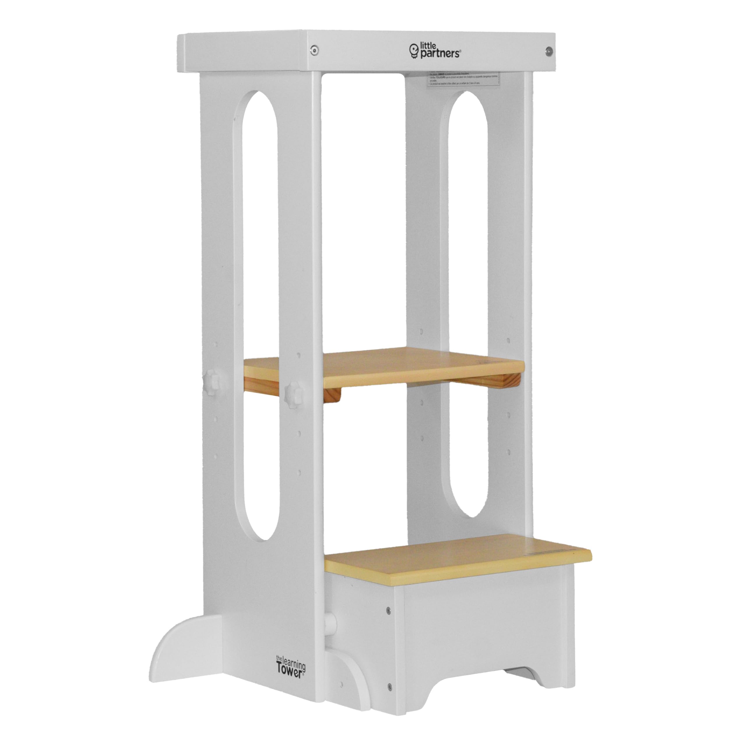 Little Partners Learning Tower Toddler Tower Foldable Step, Explore N Store Folding Toddler Tower Montessori Kitchen Tower for 