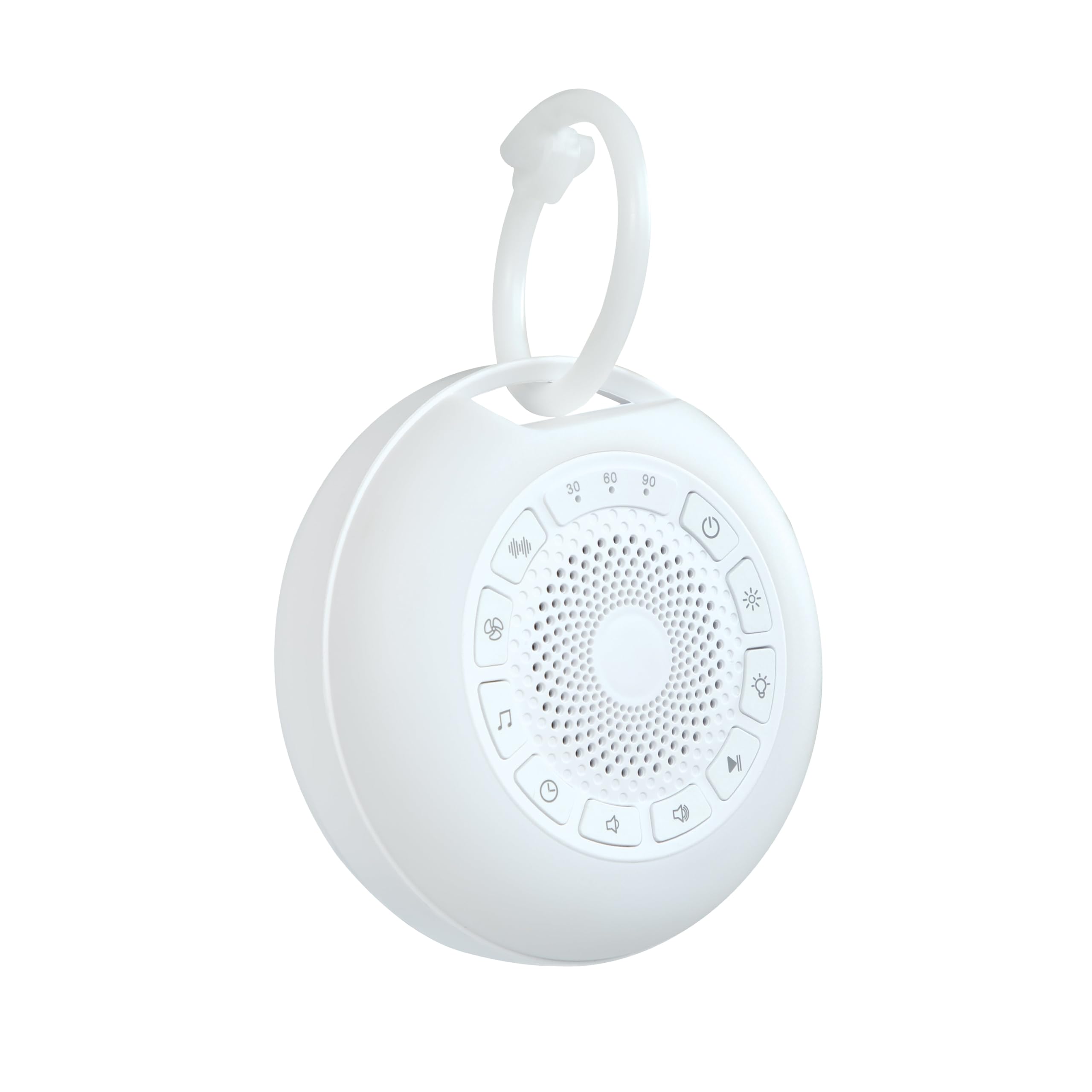 Dr. Talbots Portable Sound Machine & Night Light - White Noise Machine with Battery Operated Night Light for Baby Nursery - Fea