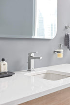 Grohe 40756001 Essentials Cube Soap Dispenser With Holder