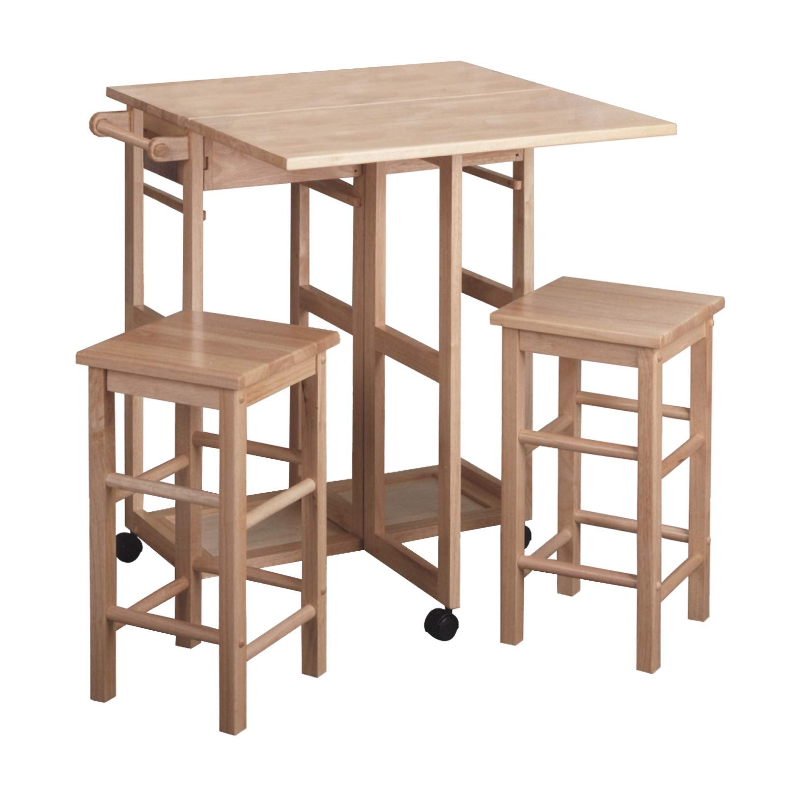 Winsome Wood Suzanne Kitchen Square Natural Beech
