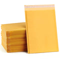 Ucgou Kraft Bubble Mailers 10.5X16 Inch 25 Pack Yellow Padded Envelopes #5 Large Mailing Packages Self Sealing Tear Resistant Bo