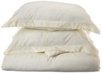 Elegant Comfort Luxury 3-Piece Striped Duvet Cover Set! - 1500 Premier Hotel Quality Silky-Soft Wrinkle Resistant Damask Stripe 