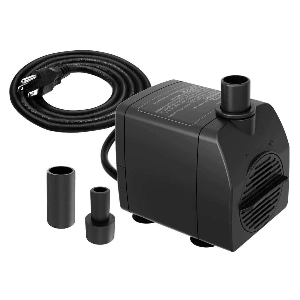 Knifel Submersible Pump 200Gph Ultra Quiet With Dry Burning Protection 5.2Ft High Lift For Fountains, Hydroponics, Ponds, Aquari