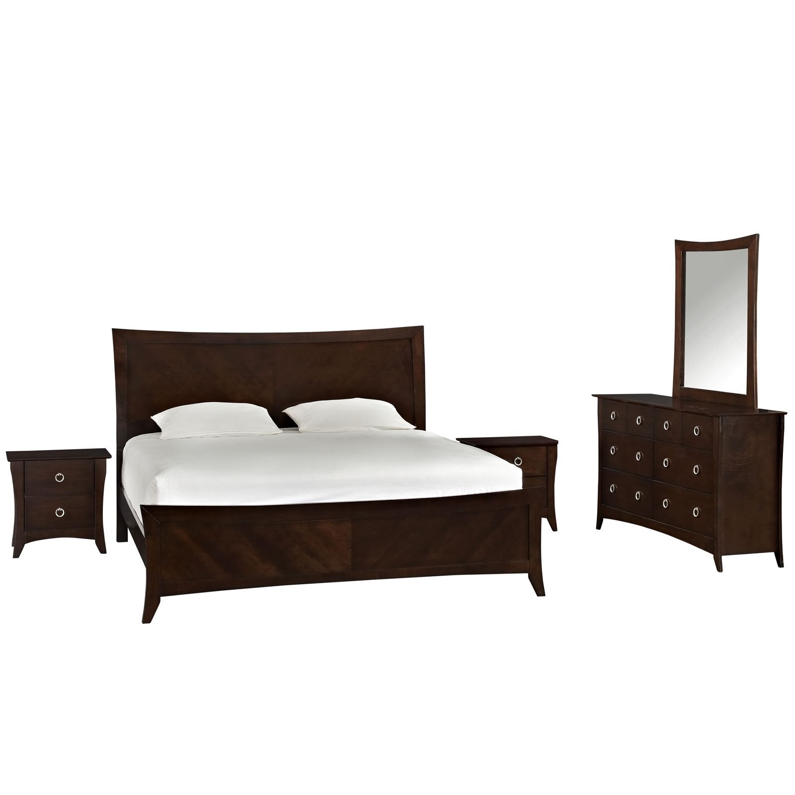 Modway Elizabeth 4-Piece Bedroom Set - Thumbnail 4