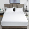 David'S Home Summer Cooling Fitted Sheet Twin Size, 100% Rayon Derived From Bamboo, 16' Deep Pocket 2.5Cm Wider Elastic, Luxury