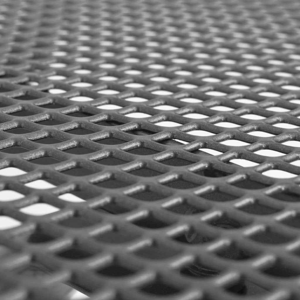 vidaXL Outdoor Dining Table Steel Mesh 90x90x72 cm Garden Patio Furniture