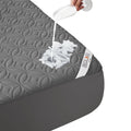 Bedlore Waterproof Mattress Protector, Twin Size Mattress Pad With Deep Pocket Depth, Soft & Breathable Dirt-Proof Single Bed Ma
