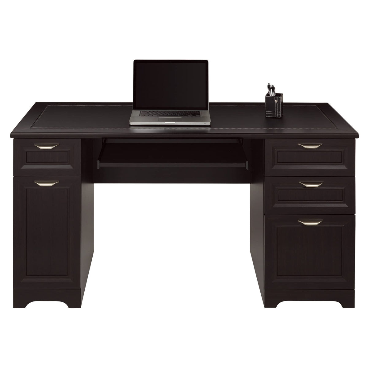 RealspaceA Magellan 59W Managers Desk, Espresso