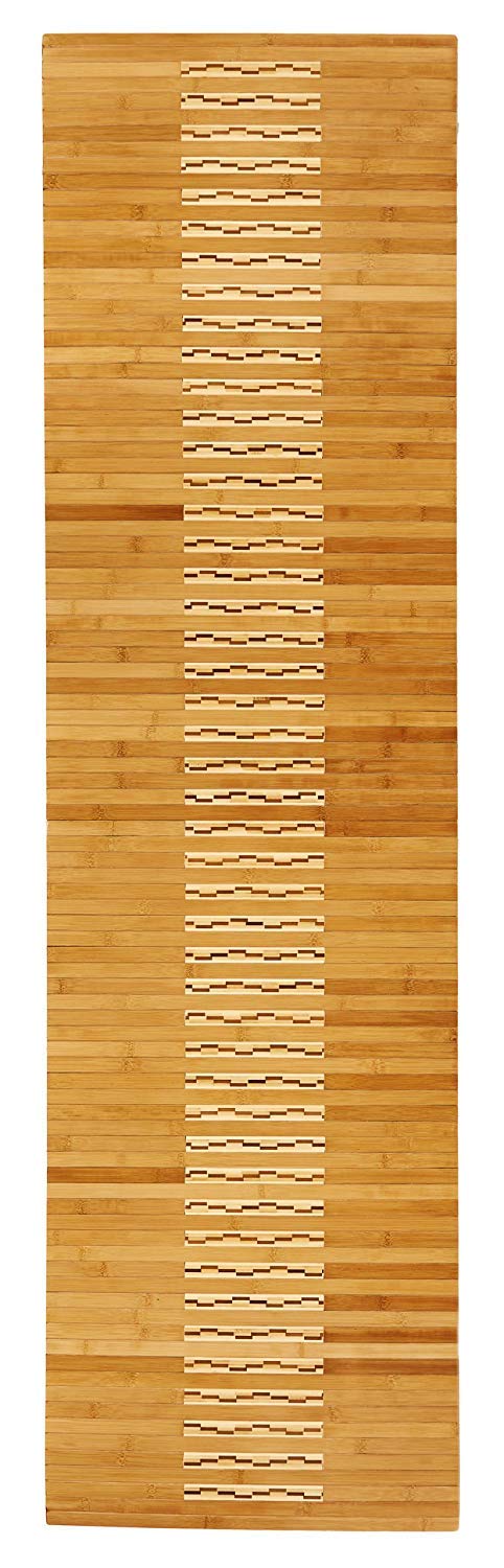 Anji Mountain Bath Mat Kitchen and Bathmat, 20 in x 72 in, Natural