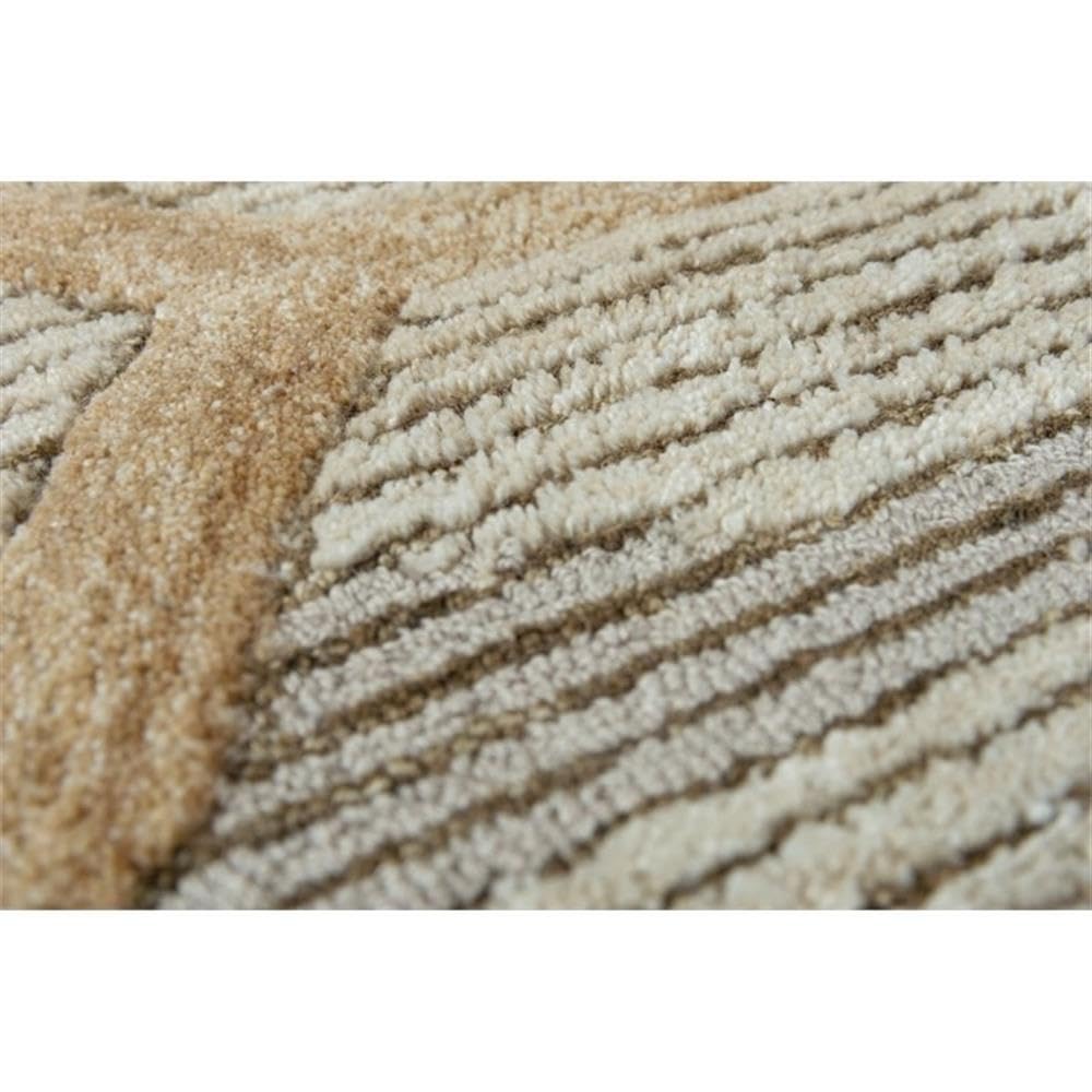 Rizzy Home Alora Decor Honey 5'X7'6" Geometric Beige/Ivory Hand-Tufted Area Rug