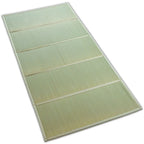 Bjdesign Japanese Tatami Mat (Igusa Mattress), Foldable, Rush Grass, Floor Sleeping Japanese Futon Mattress Meditation Yoga Zen (Twin Xl)