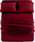 Dan River King Jersey Sheet Set|Luxury Heather 100% Cotton Bed Sheets|T-Shirt Sheets|All Season Bedding|Soft Comfortable Deep Po