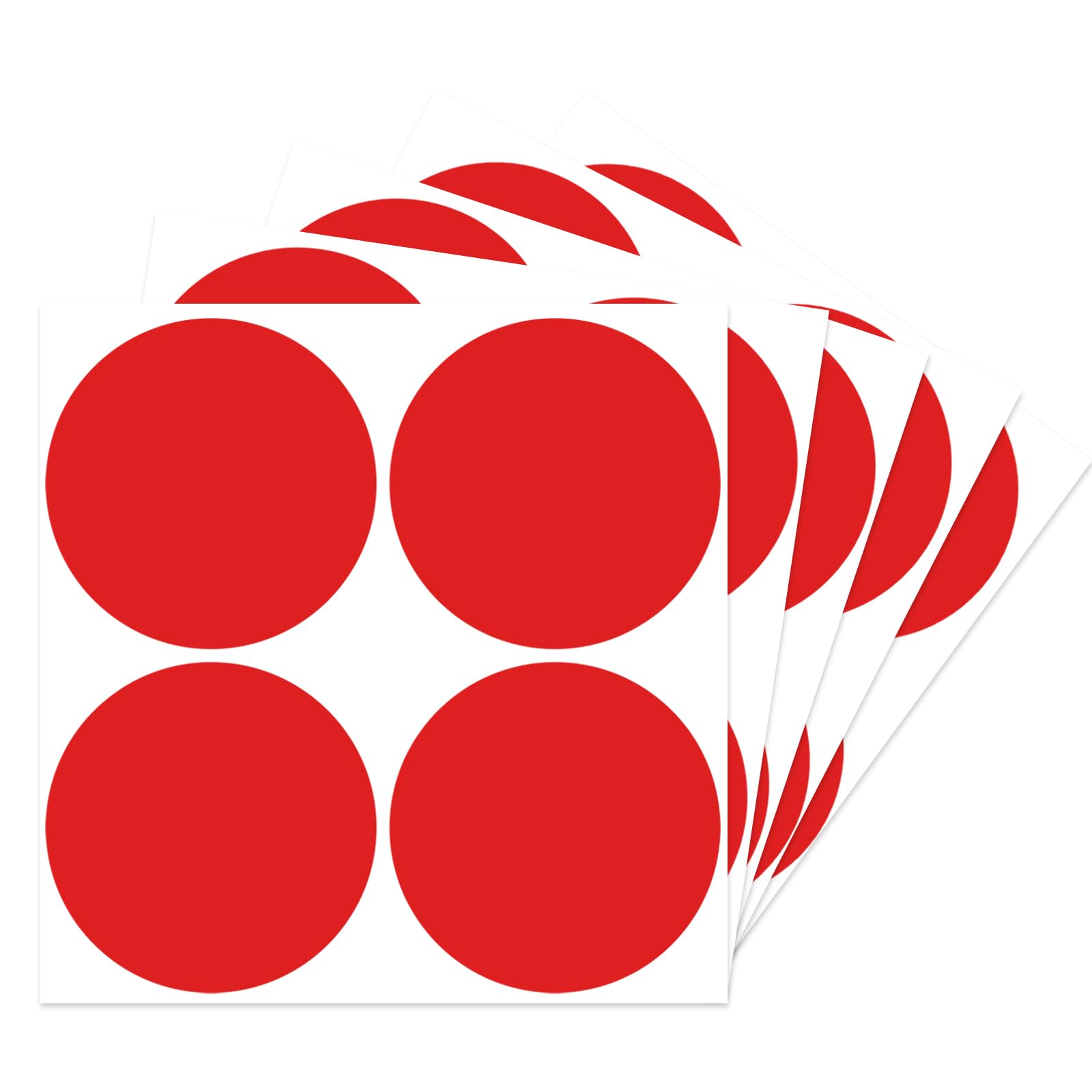 Starliboo Dot Stickers, 3Inch Removable Circle Stickers, Round Price Stickers, Writable Stickers For Office, Garage Sale,Yard Sa