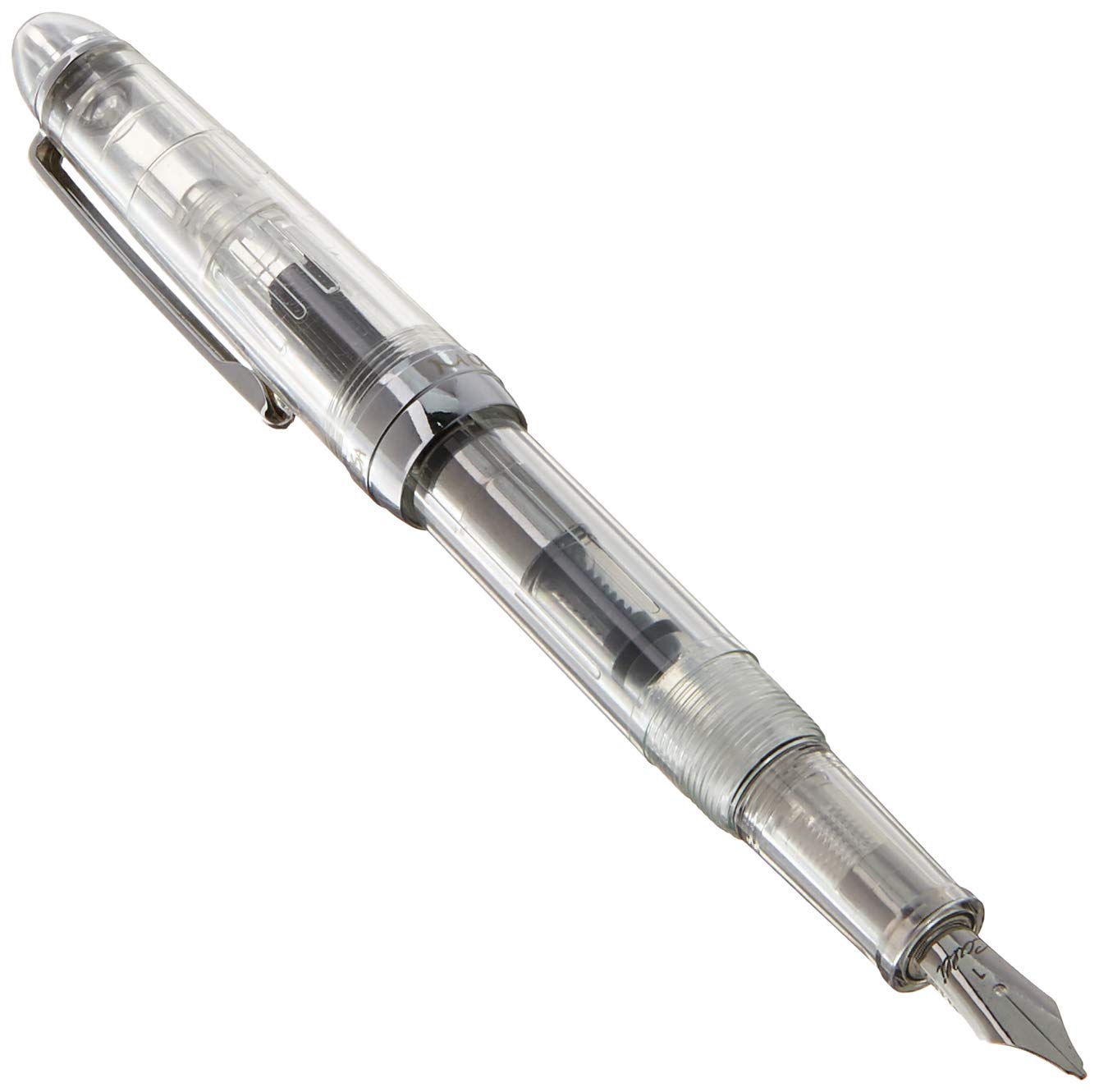 Monteverde Usa Monza Fountain Pen Calligraphy Set (Crystal Clear) - 1Mm, 1.5Mm, 2Mm Fountain Pen - Perfect For Office, Business,