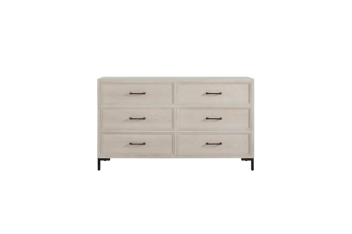 Alpine Furniture Bradley Dresser, Antique White