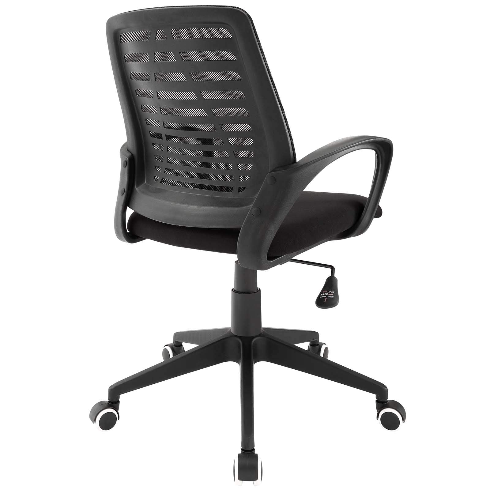 Modway Ardor Mesh Ergonomic Computer Desk Office Chair in Black