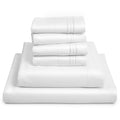 Mellanni Iconic Queen Sheet Set - 6-Piece Bed Sheets, (Including 4 Pillowcases), 16-Inch Deep Pocket, Easy Care, Extra Soft, Coo