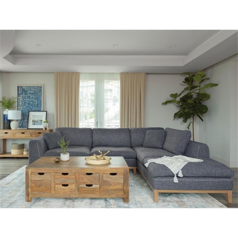 Coaster Furniture Persia 2-Piece Modular Grey Sectional 508857