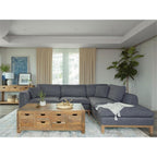Coaster Furniture Persia 2-Piece Modular Grey Sectional 508857