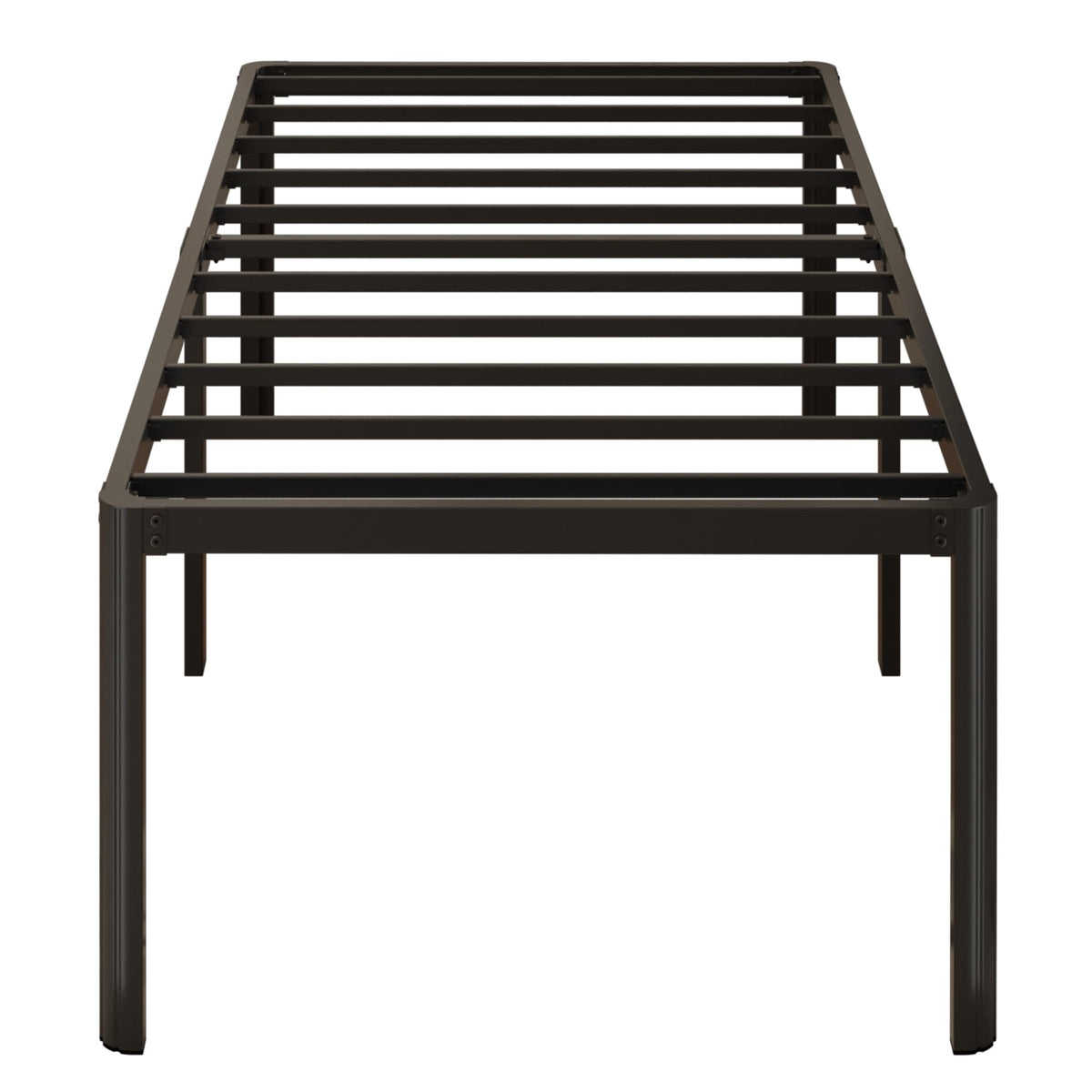 Yicensen 24 Inch High Twin Xl Bed Frames With Rounded Corner Legs, Heavy Duty Xl Twin Metal Platform Bed Frame No Box Spring Nee
