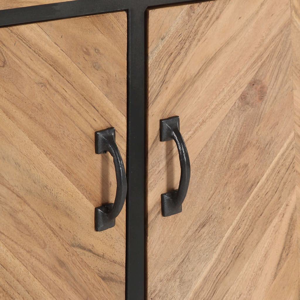 Sideboard 47.2&quot;x11.8&quot;x29.5&quot; Solid Acacia Wood